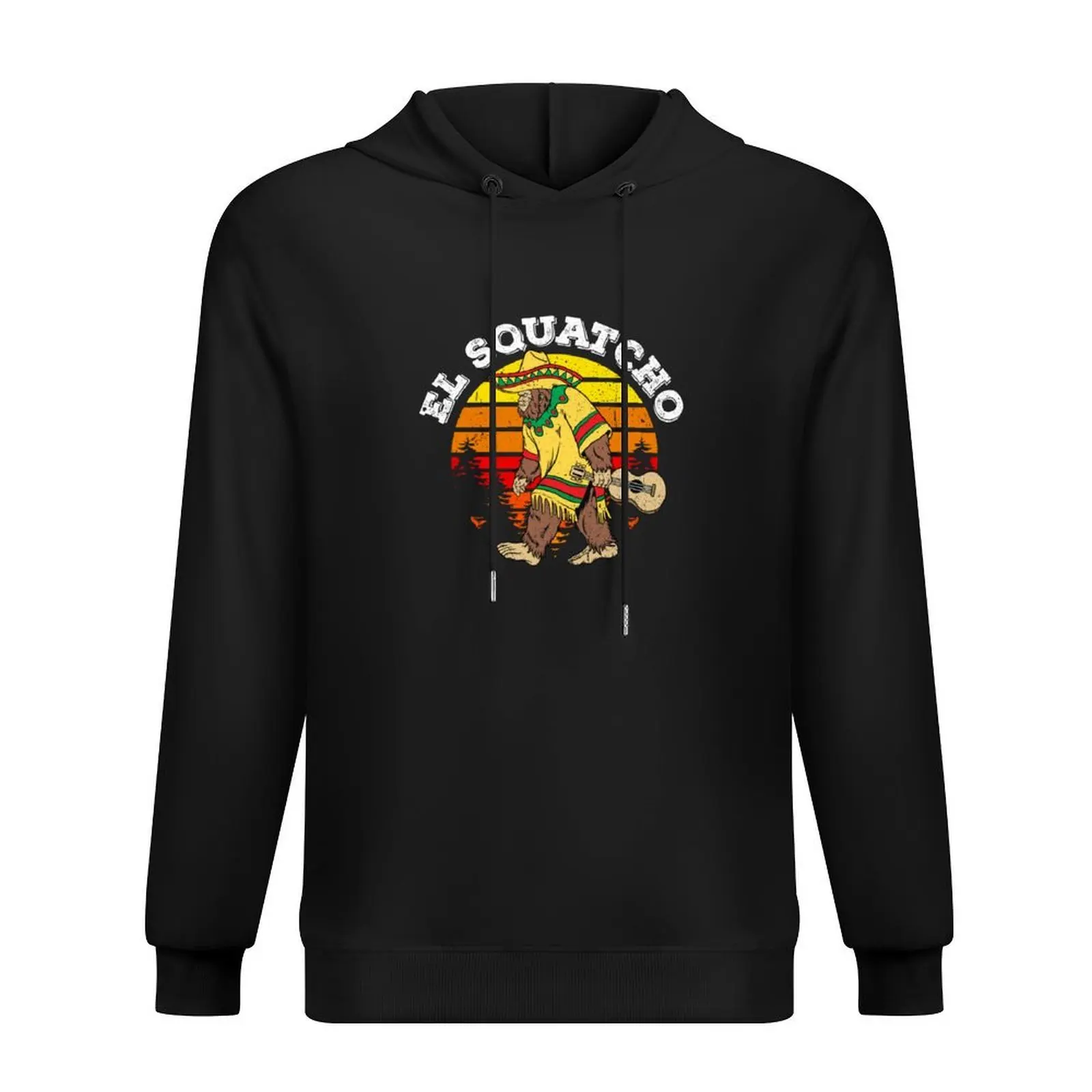 

El Squatcho Mexican Sasquatch Cinco De Mayo Bigfoot Hoodie men clothing anime clothes fashion men new in hoodies & sweat-shirt