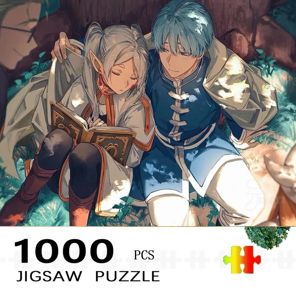 

Пазлы для взрослых BFrieren: Beyond Journey's End, 500/1000 элементов, подходят для взрослых и семей, сложные, с крупными деталями, портативные.