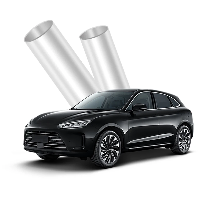 

Прозрачная полипропиленовая пленка с нанопокрытием, 7,5 мил, 1,52*15 м, прозрачная, против желтечения, самовосстанавливающаяся, против царапин, защитная пленка из ТПУ для краски PPF