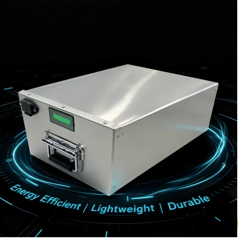 High Capacity 48V Li-ion Battery 40‑200Ah with Charger | 4000+ Long Cycles for Electric Scooter, Motorcycle, Solar System, Off