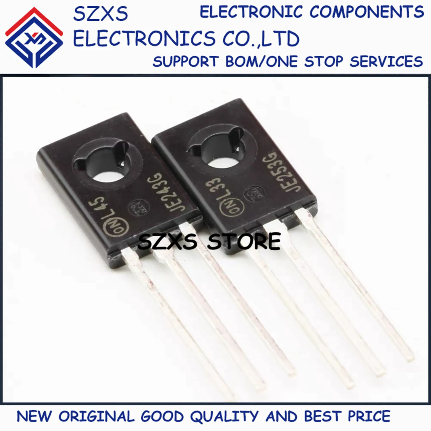 New Original 10Pairs MJE243G JE243G + JE253G MJE253G TO-126 Audio Amplifier Transistor In Stock Good Quality