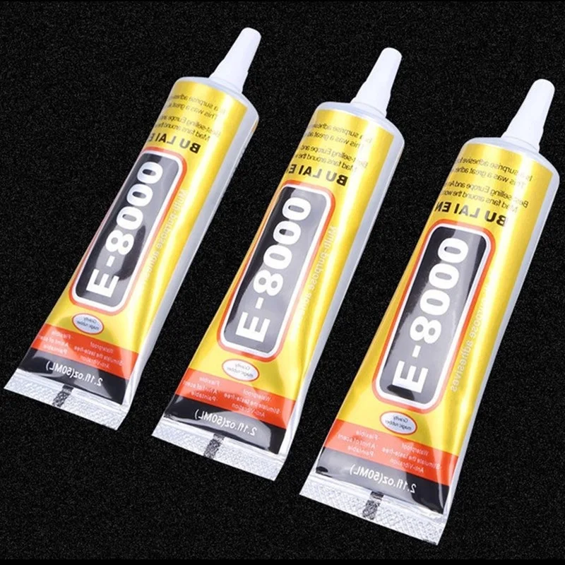 

E8000 110ml Super Liquid Glue Epoxy Resin Multipurpose Adhesive DIY Rhinestone Jewelry Crystal Crafts Repair Touch Screen Glass