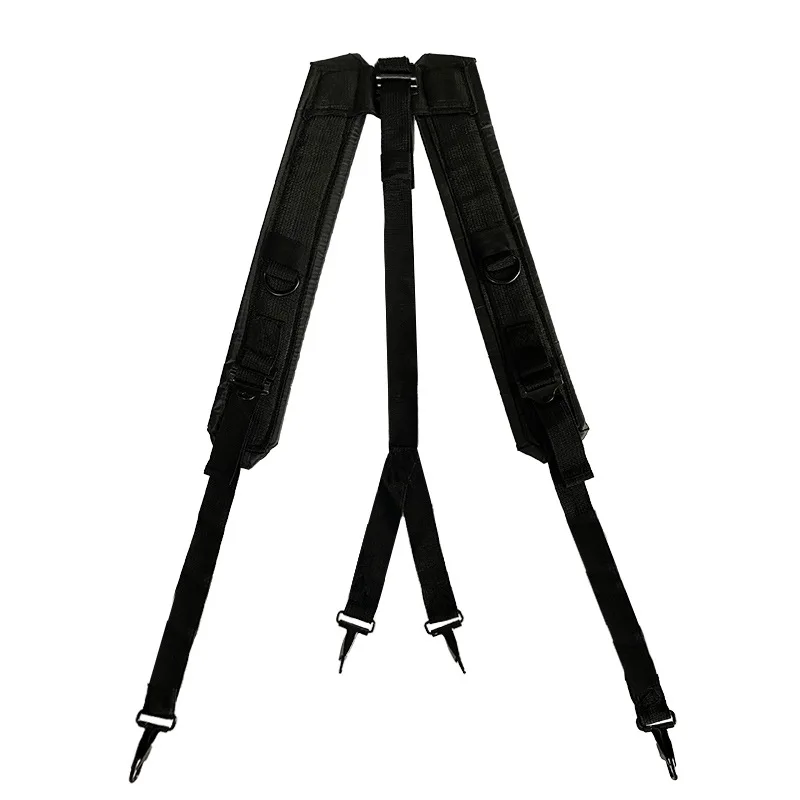 Multifunctioneel tactisch Y-harnas - Ademend 2-in-1 borsttuig/camerariem/heupriem, voor dragend systeem in militaire stijl
