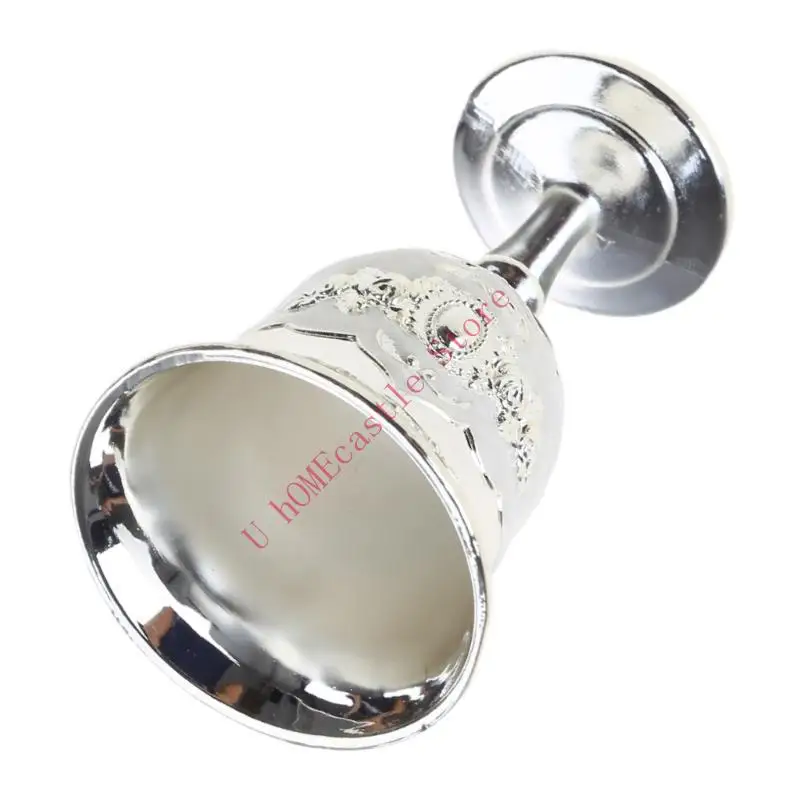 63HF European Wine Glasses Champagne Glasses Metal Cocktail Cup Wedding Home Decor