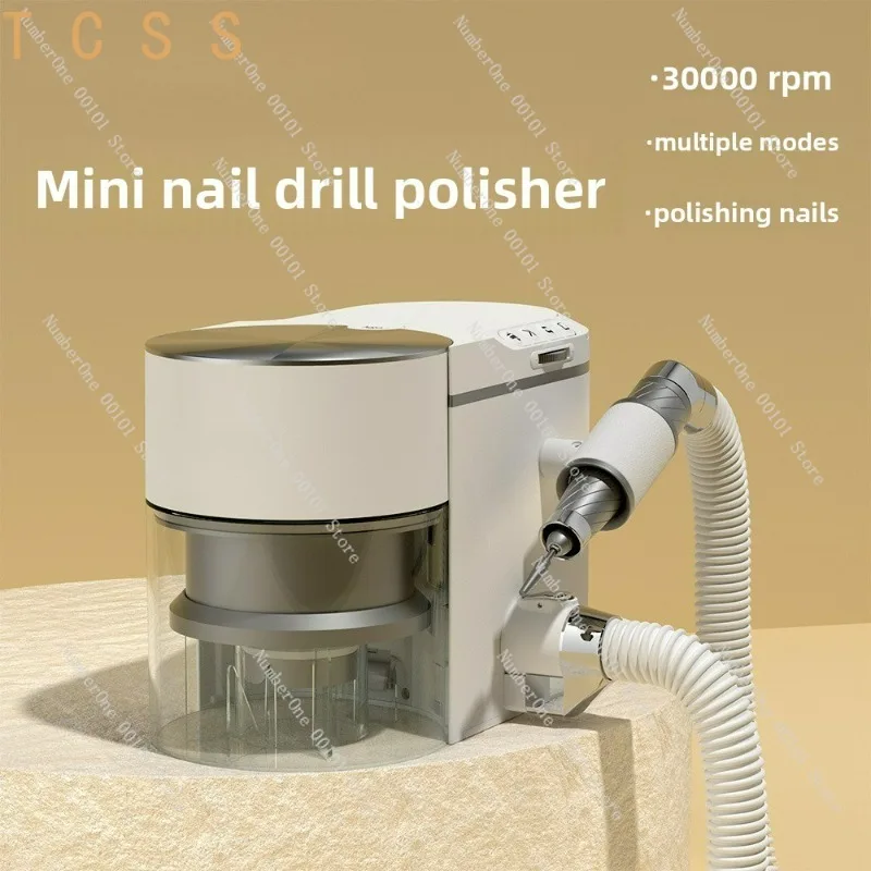 Nail Dust Collector with Brushless Motor, High Suction Vacuum for Manicure Filing & Acrylic Removal