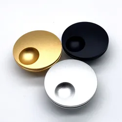 1pcs Silver/Black/Gold Aluminum Alloy Potentiometer Control Knob Volume Audio Electric Knobs Cap 40 X 17mm (d*h)