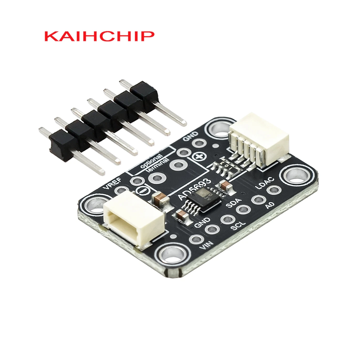 AD5693R Antarmuka I2C Modul DAC 16-bit Modul Konversi Sinyal Digital Kompatibel dengan STEMMA QT Qwiic
