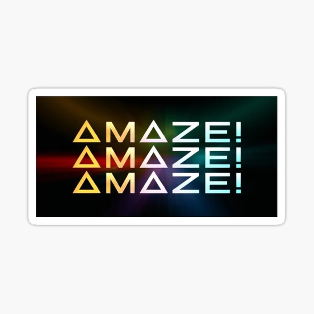 Amaze! Amaze! Amaze! Project Hail Mary Sticker for Laptop Decor Bedroom Car Cute Cartoon Art Fashionable Public Suitcase