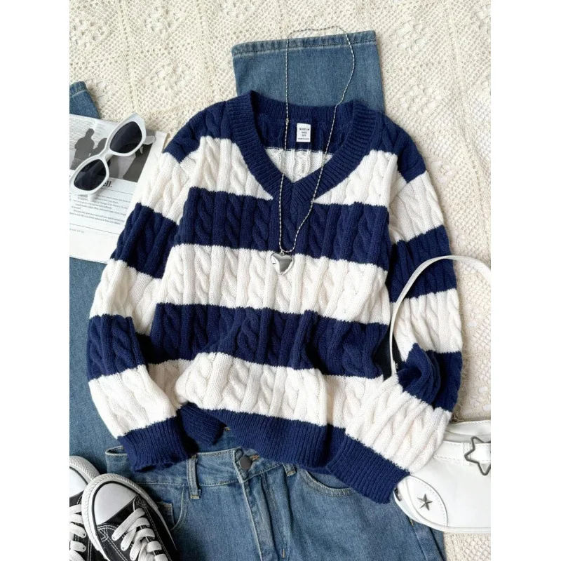 

V-Neck Lantern Sleeve Sweater Ultra-Thin Women's Knitwear Fashionable Casual Style Spring Collection Online And In-Store Avai...