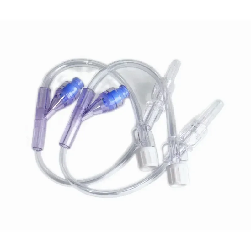 for Abbott Disposable Pressure IBP Transducers Medex Compatible Movable Joint Extension Tube Y Joint Without