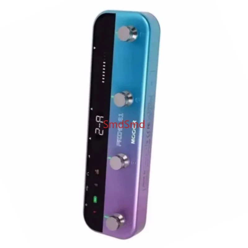 Guitar Pedal Prime S1 Multi Effects with 128 Guitar Effects Drum Machine Tuner LOOPER Support Bluetooth Built-in Bat