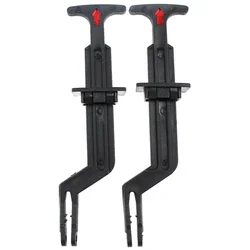 2PCS Bonnet Hood Pull Catch Lock Release Handle Opener For Volkswagen VW Passat B5 98-04 3B0 823 593 C 3B0-823-593-C
