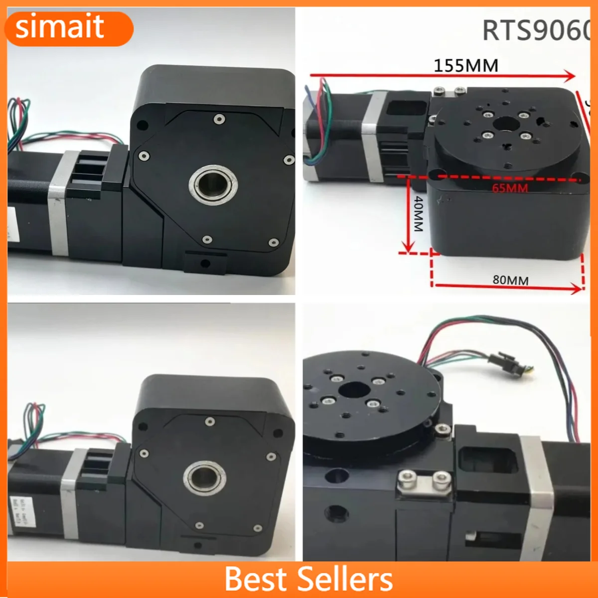 95% New Colibri RTS9060 Electric Rotary Indexing Table, 70mm Tabletop, 100:1 Reduction