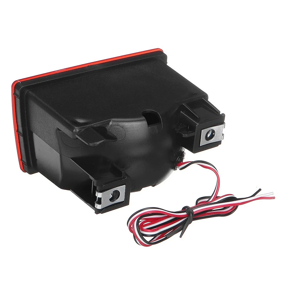 

#99E Automotive Parts & Accessories,LED Rear Tail Light Bumper Brake Light Reflector Fog Lamp Black (Black)
