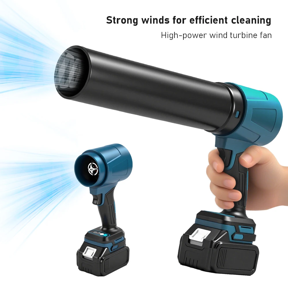 

Handheld Electric Turbocharged Storm Blower Brushless Lithium Brushless 2KG Violent Blower Snow Blower Water Blower Leaf Blower