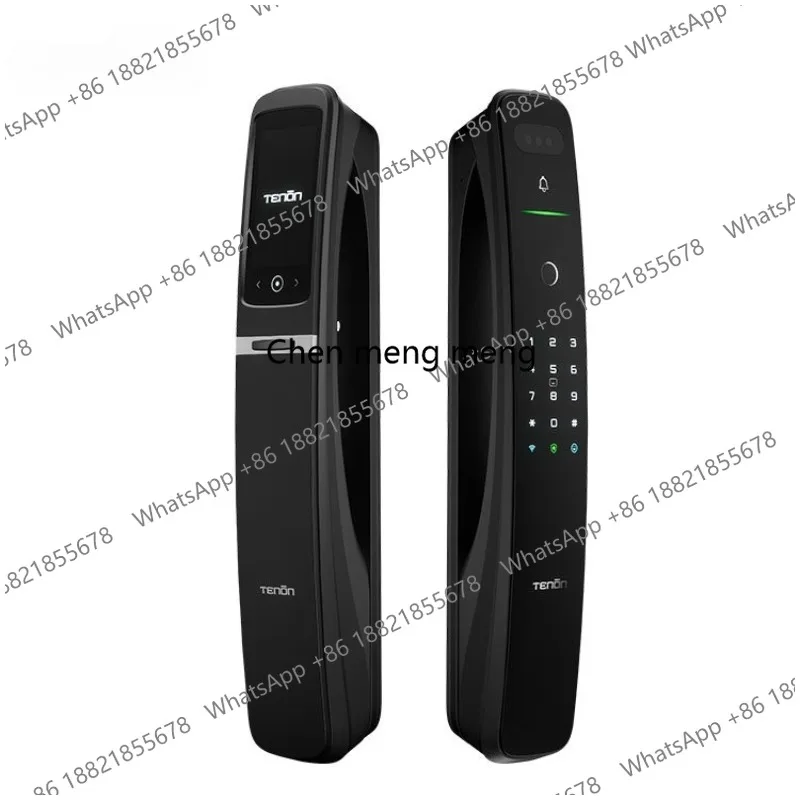 

3D face recognition automatic smart lock home capture intercom monitoring electronic fingerprint lock