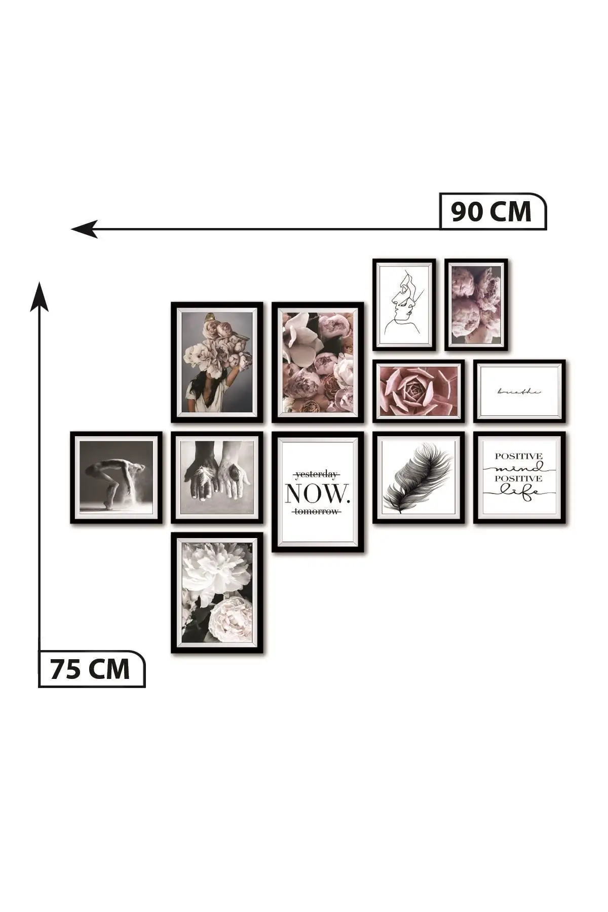 12 Stuk Vogel Papier Muur Poster Tafel Set Frame Look