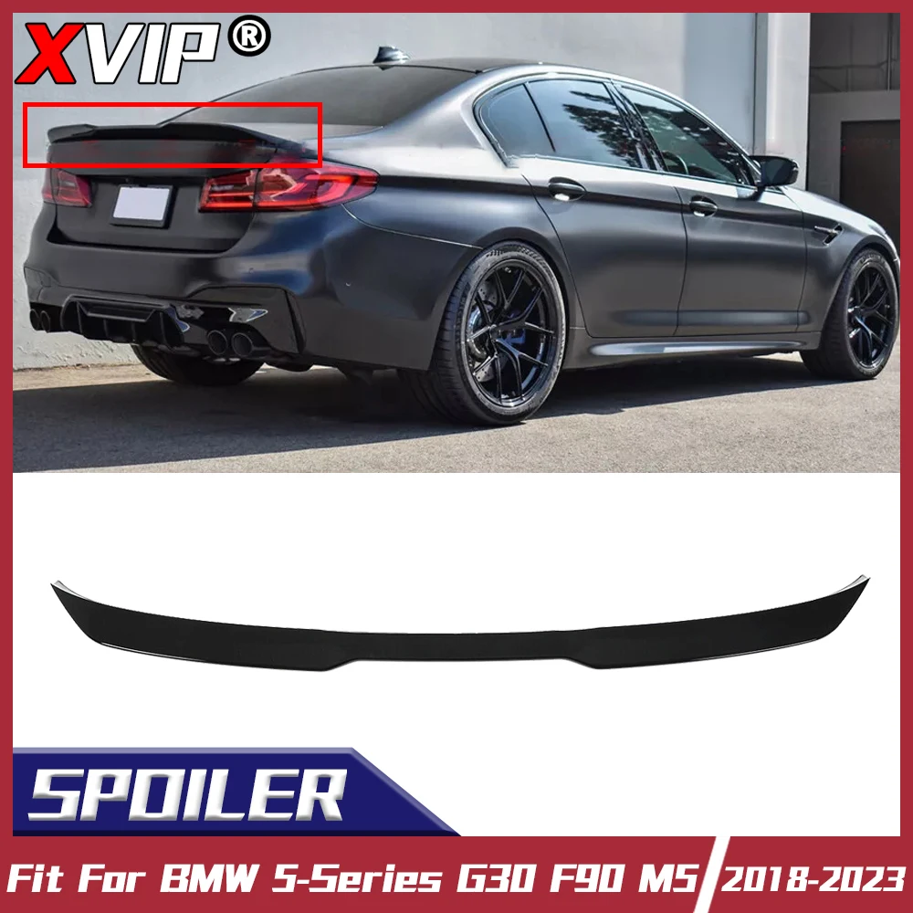 

XVIP Carbon PRO стиль спойлер для багажника крыло для BMW 5 серии G30 F90 M5 седан 2018-23 сменное зеркальное наружное крыло