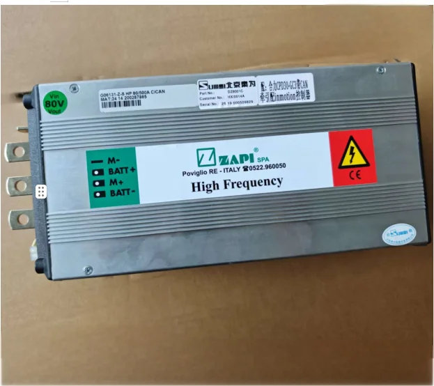 

ZAPI Oil Pump Controller 80V/500A G06131-Z-S for Pallet Satcker AC Pump Controller Work for He-li Cpd30