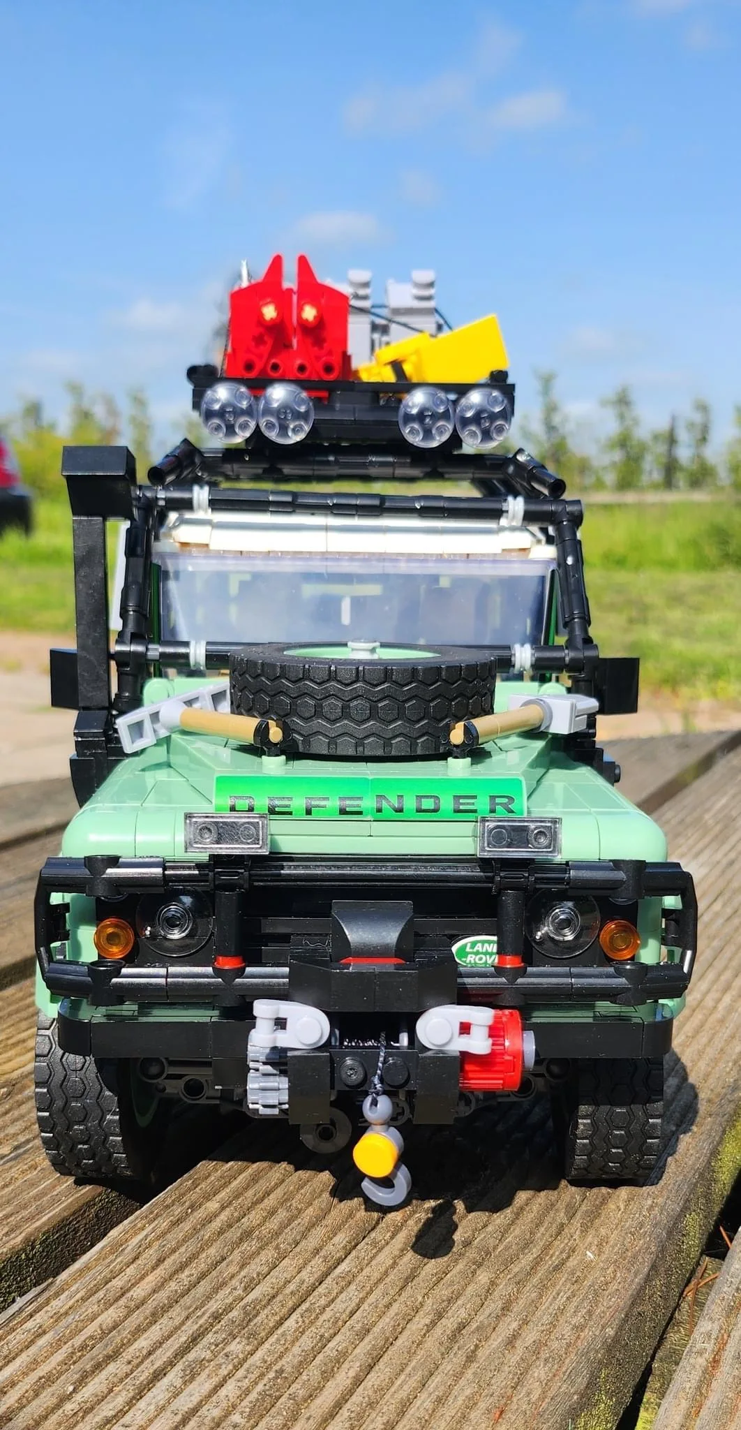 

New High-Tech Land Rovered Defender 90 Bricks compatible 10317 Super Off-Road Racing Car Building Blocks 2336pcs Kids Toys Gifts