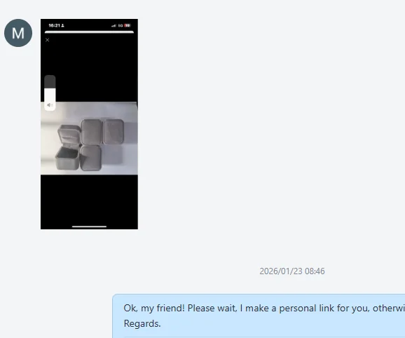 

Ссылка на заказ заказчика для дорогого друга