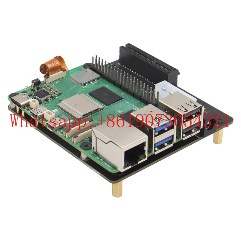 

Плата расширения 5PI5 со стандартным слотом PCIe x4, совместимая с различными расширениями PCIe X1010