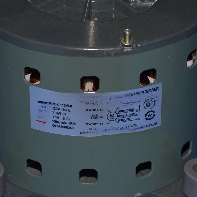 

Applicable to 5P horse air conditioner cabinet fan motor YDK-110W-8 001A3000249 motor