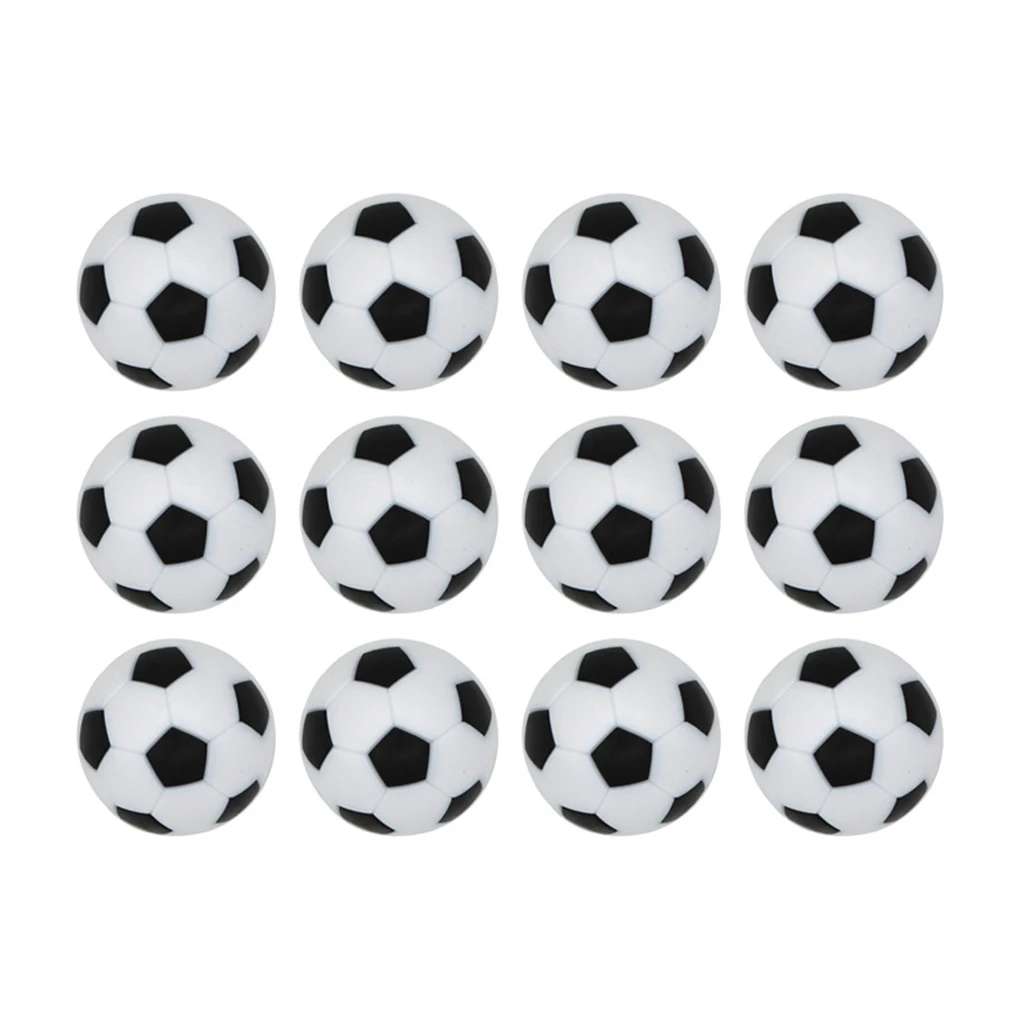 Table football environmentally friendly plastic colored small football with a diameter of 36mm football machine accessories