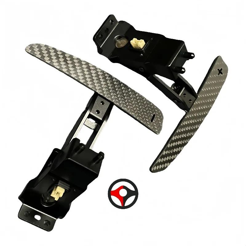 

For Carrera GTS 991.2 Real Carbon Fiber Magnetic Shift Paddles Steering Wheel Extended Shifter Paddle Picks Replacement