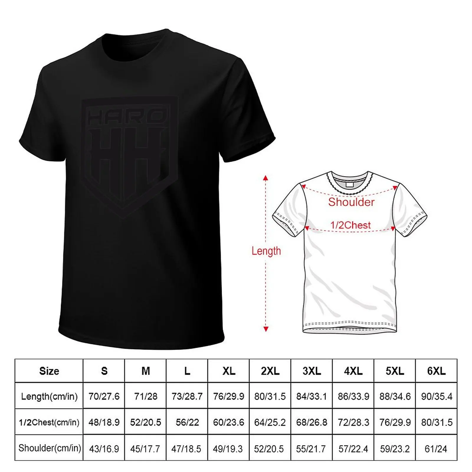 Haro HH BMX T-Shirt cotton t-shirt plain for man package T-Shirt