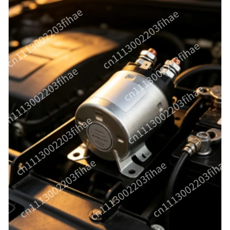 Forklift Silver‑Contact Hydraulic System Switching Power Unit 24V 150A DC Relay Contactor For Industrial Material Handling Equip