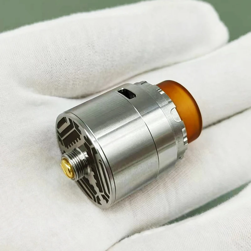 Reload X RDA 304SS 24mm Rebuildable Tank bf Squonk Pin 810 ULTEM Drip Tip Decorative Spare Part - view 6