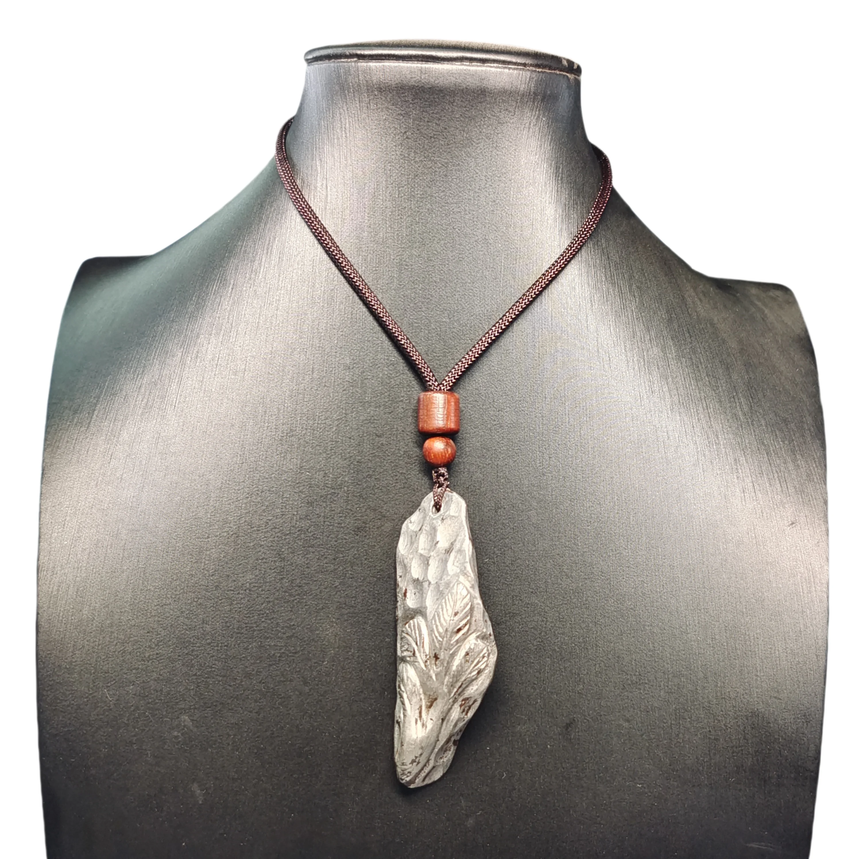 40.4g Muonionalusta meteorite Hand carving pendant Natural iron meteorite pendant Meteorite slice Handmade jewelry-LK174