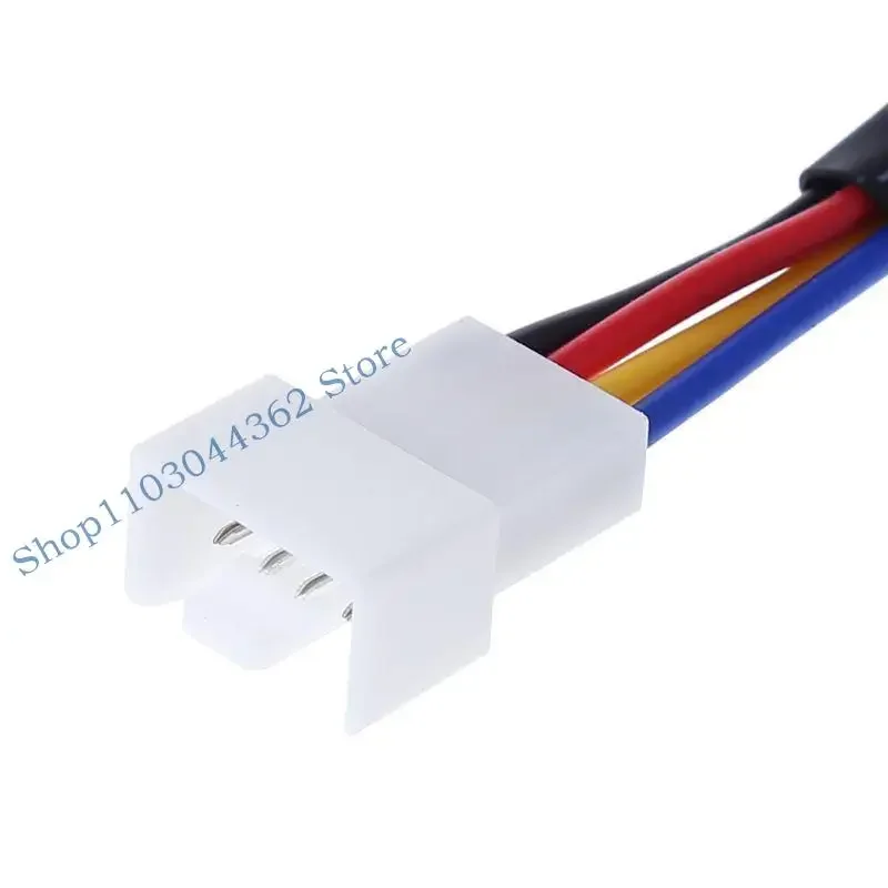 A3PA 27Ω PC for Case Fan RPM Speed Reduction Silent Connector Resistor Cable Quiet Mo