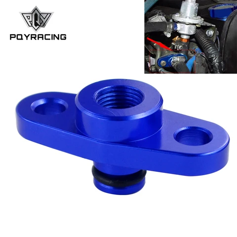 PQY- адаптер регулятора давления в топливной рампе 1/8 NPT синий для NISSAN TOYOTA SUBARU