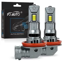 H1 H7 H11 H4 bombillas LED para faros de coche Canbus H27 880 881 9005 HB3 9006 HB4 bombilla LED luz antiniebla automática lámpara Turbo 12V 6500K