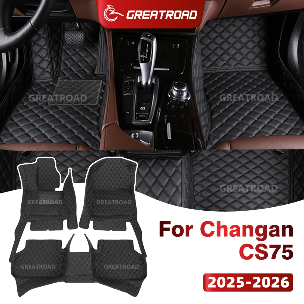 

GREATROAD For Changan CS75 (5/7-Seat) 2025-2026 Custom Car Floor Mat Auto Carpet Cover Interior Accessories
