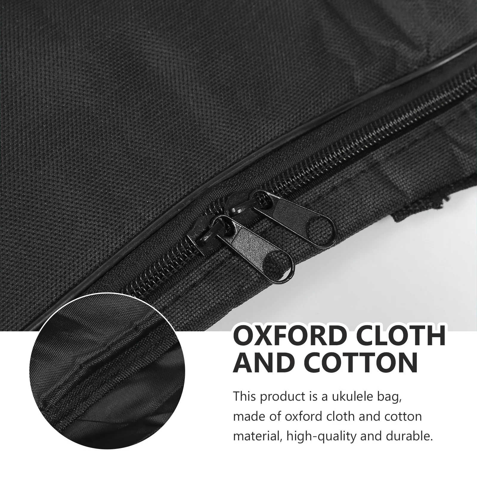 

1Pcs Excellent Workmanship Ukulele Bag Portable and Durable Black Portable Ukulele Bag Musical Instrument Pouch