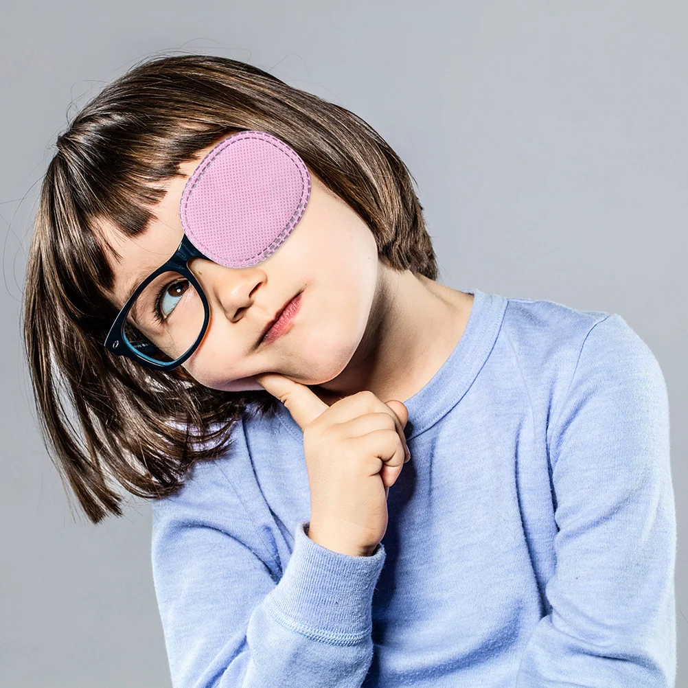 

Rehabilitation Training Eye Mask Kids Amblyopia Patches Single-eye Children Lazy Orthoptic Protective Eyepatch Lightweight