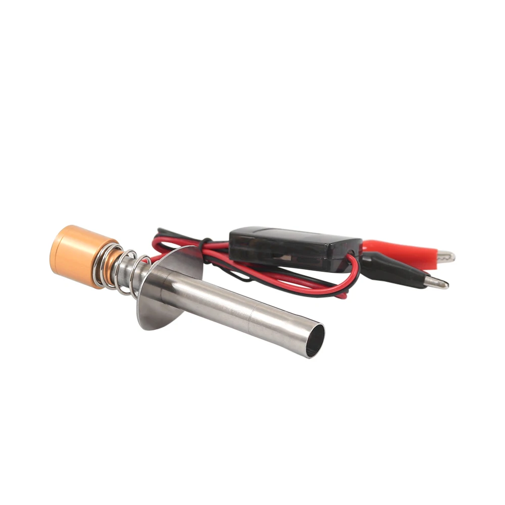 مشغل توصيل متوهج بجهد واسع 6 فولت - 24 فولت، مشعل إلكتروني سريع الإشعال لسيارة 1/8 1/10 HSP Nitro RC، ولاعة مطورة #2