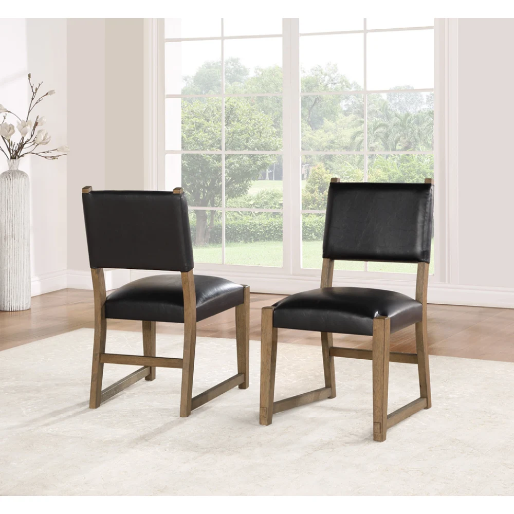 Atmore Side Chair (Set of 2) Black