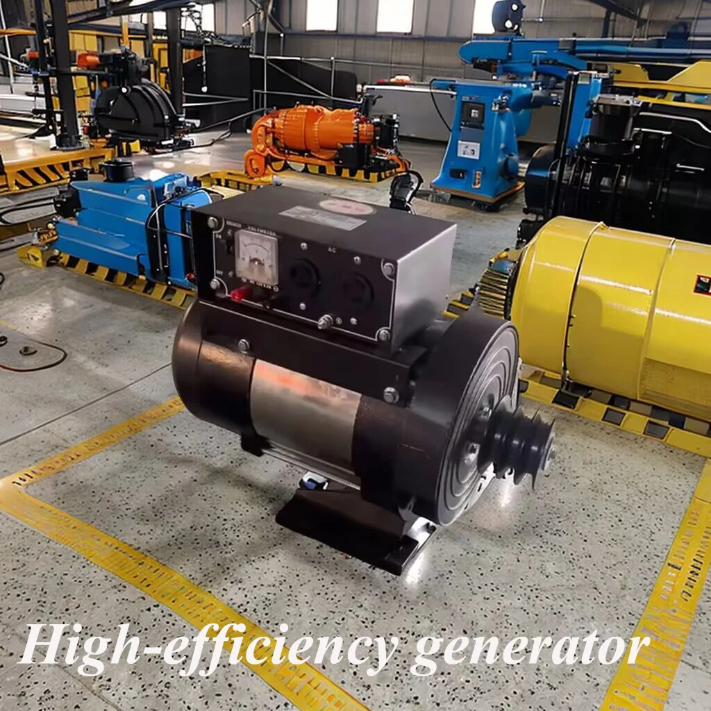 

Генератор постоянного магнита с двойным напряжением 220 В/380 В, 30 кВт, 50 кВт, регулятором напряжения и автоматическим выключателем для домашнего использования