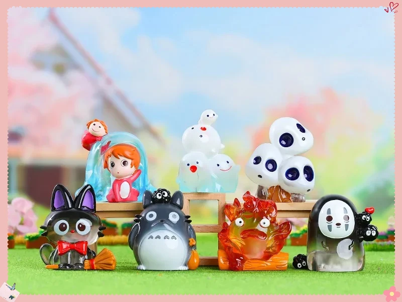 

Аниме Kawaii Тоторо слепая коробка Миядзаки Хаяо сказочный эльф загадочная модель ручной работы детский подарок на день рождения настольное украшение