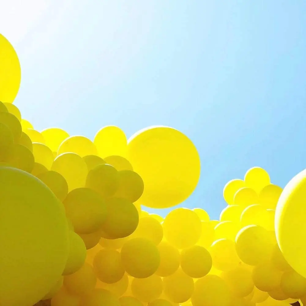 Yellow Balloons Garland Arch Kit Honeybee Theme Gender Reveal Baby Shower Party Supplies Decoration Birthday Wedding Party Decor