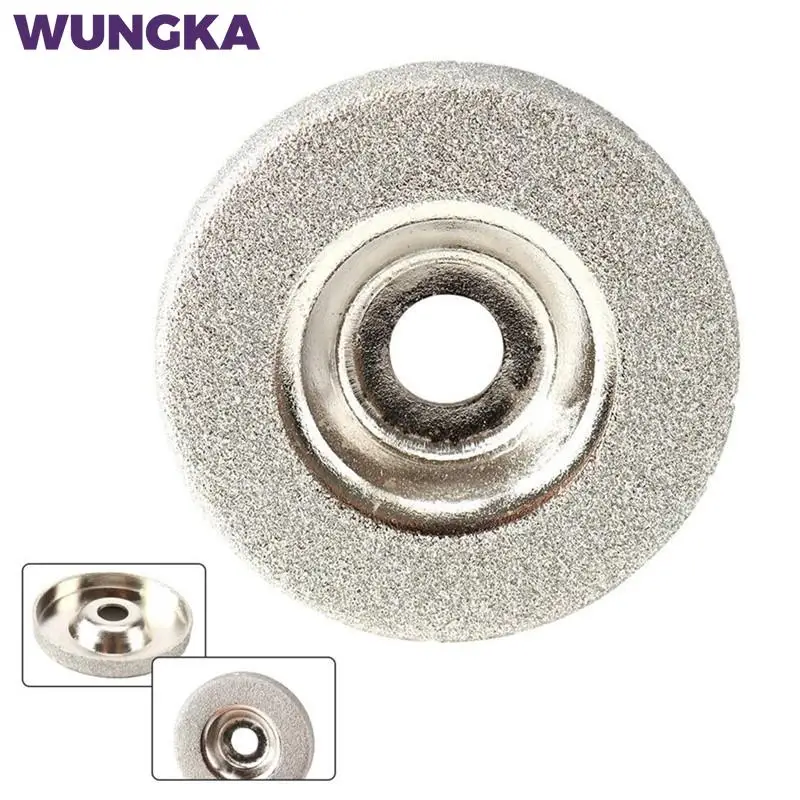 2pcs 50mm Diamond Grinding Wheel Circle Disc For Electric Multifunctional Sharpener Grinder Sharpening Accessories