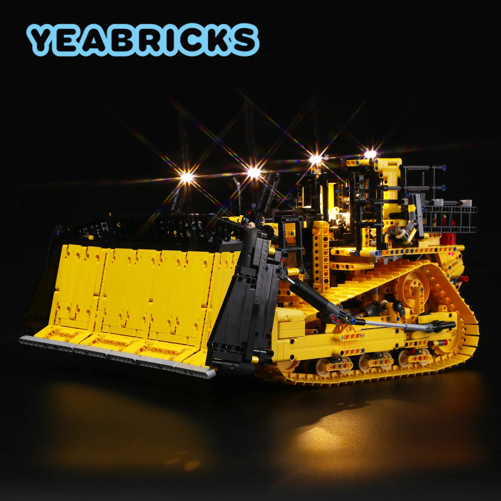 

YEABRICKS LED Light Kit for 42131 App-Controlled Cat D11 Bulldozer Building Blocks Set (NOT Include the Model) Toys for Children