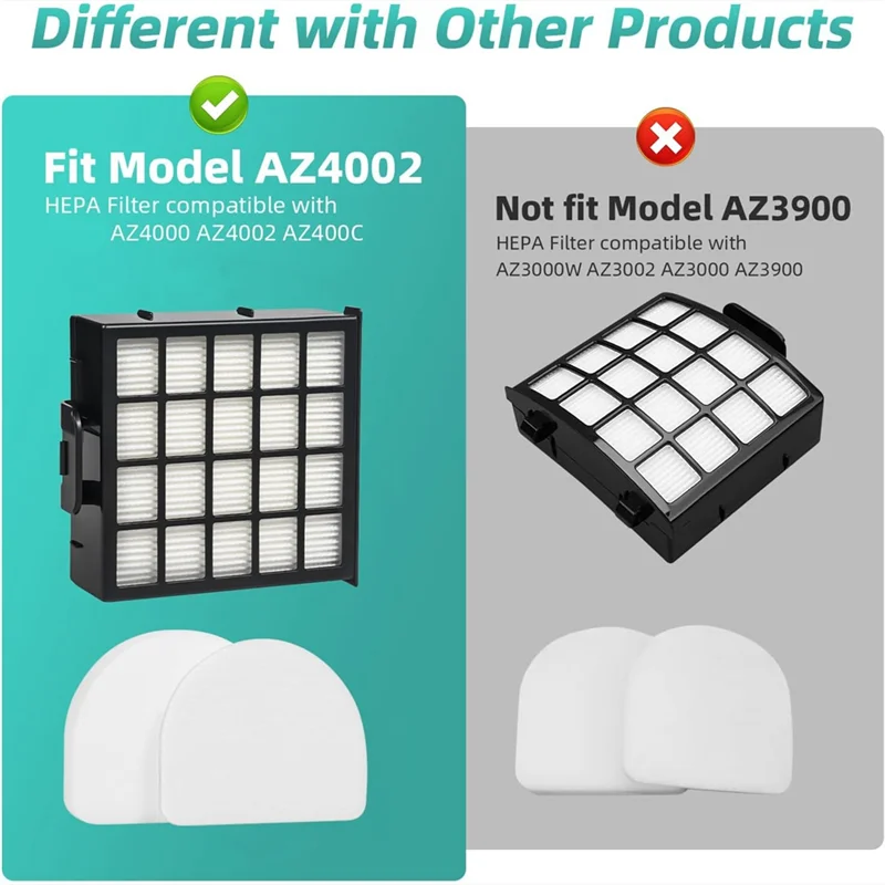 

WCS-AZ4002 AZ4000 AZ4000C запасные части фильтра для Shark Power Detect Pro Max вертикальный пылесос щетка фильтры