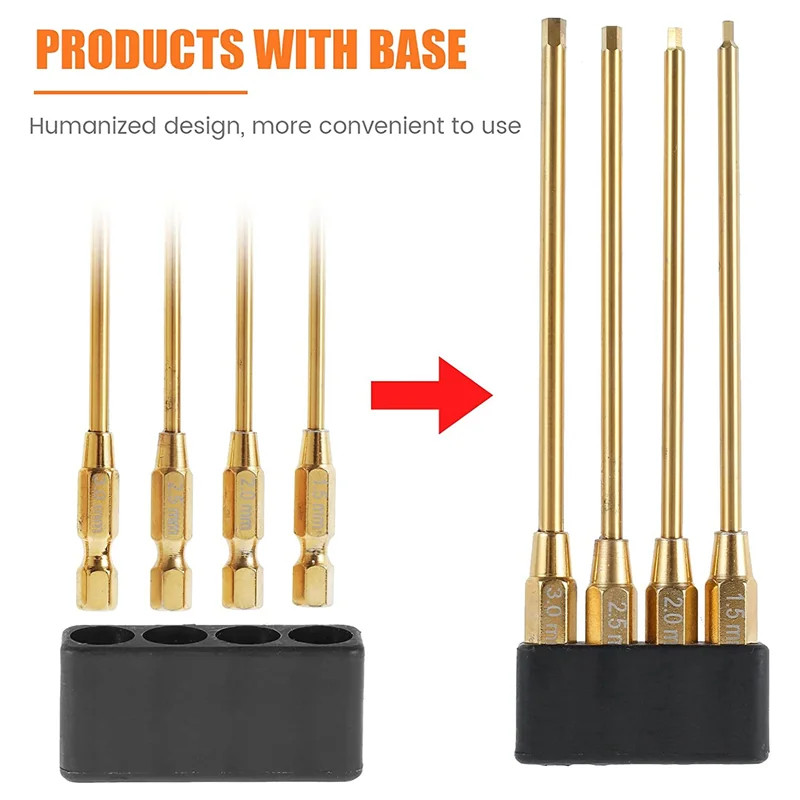 9 in 1 RC Tool Kit, RC Car Tool Kit RC Hex Driver Screwdriver Set for RC Car Hobby Tools