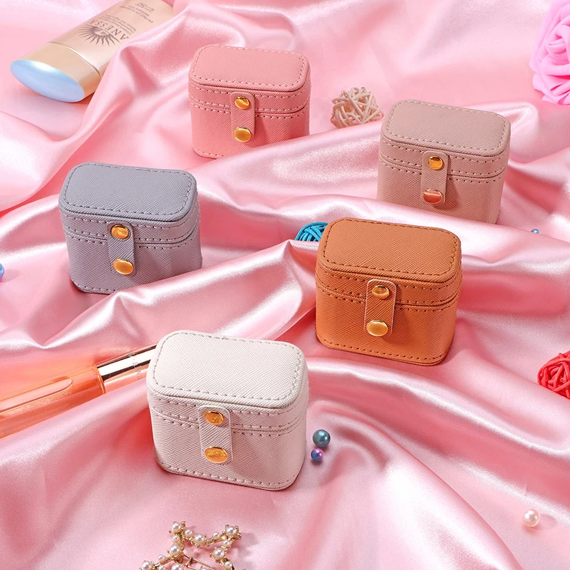 

Mini Jewelry Box Ins Wind Ring Earrings Necklace Ear Studs Storage Box Gifts Women Simple Trendy Jewelry Box Fashion Exquisite