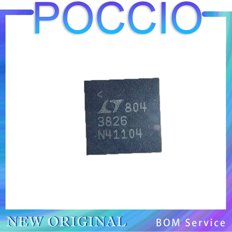 LTC3826 LTC3826EUH LTC3826IUH - 30uA IQ, Dual, 2-Phase Synchronous Step-Down Controller